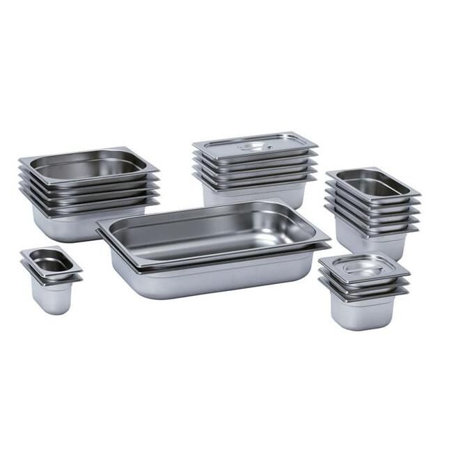 1/2 GN Stainless Steel Gastronorm Container
